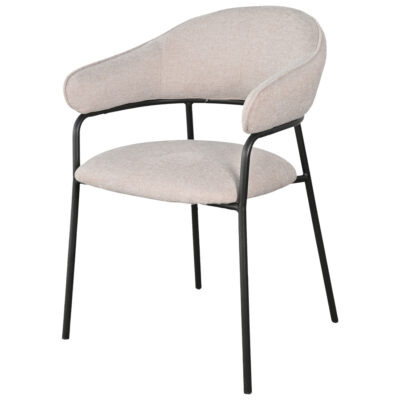 Silla Novara color taupe